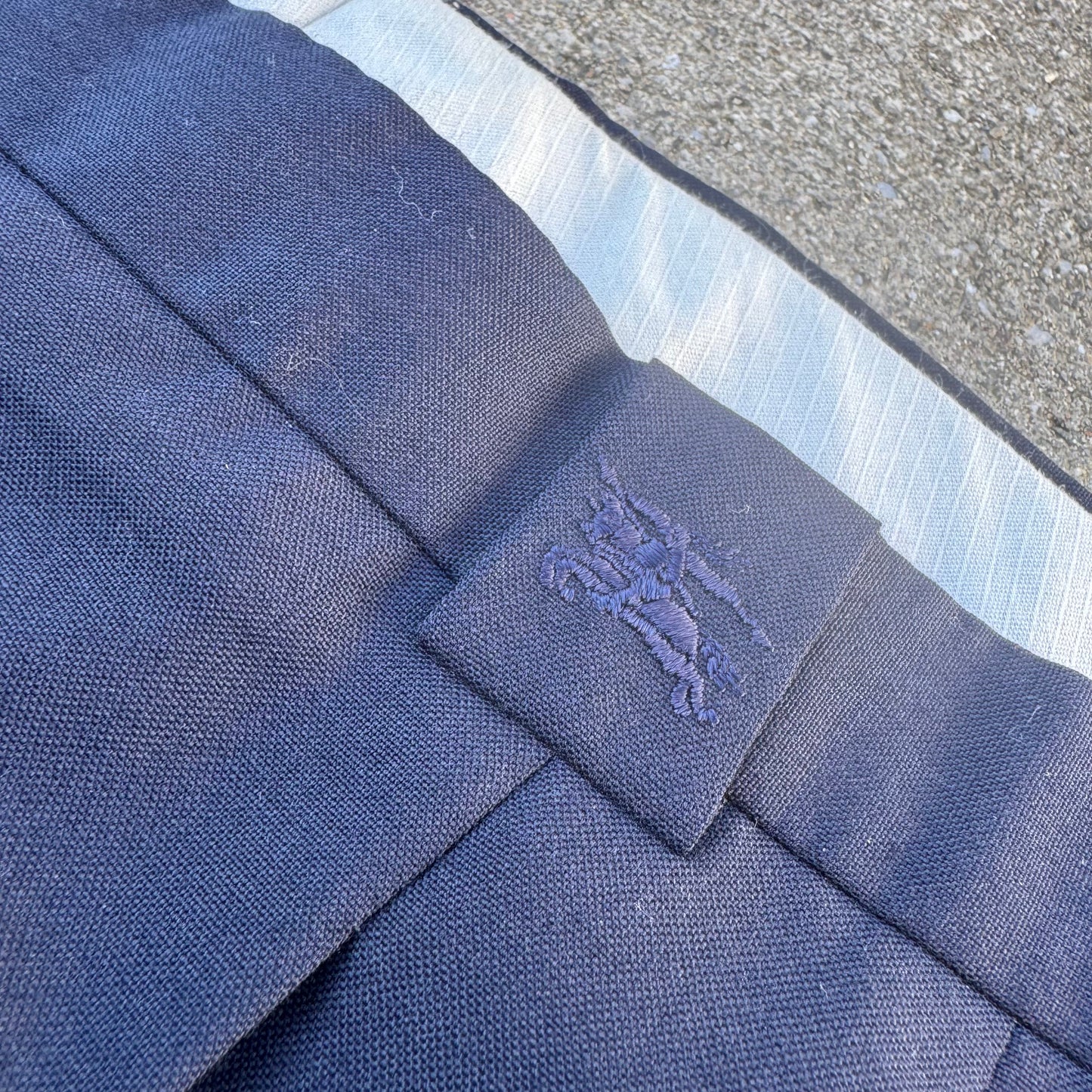 Burberry’s vintage wool dress pants