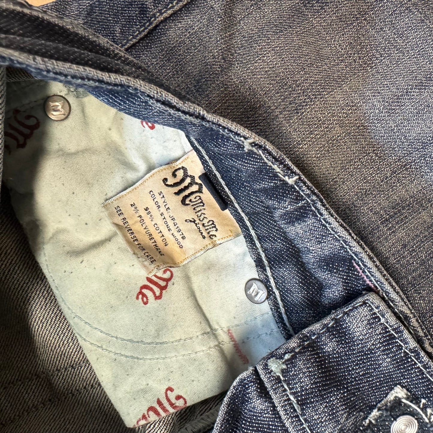 Miss Me Y2K vintage low waist jeans
