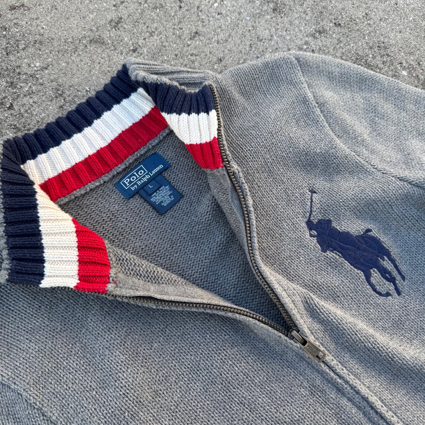 Polo Ralph Lauren knitted Big Pony jacket