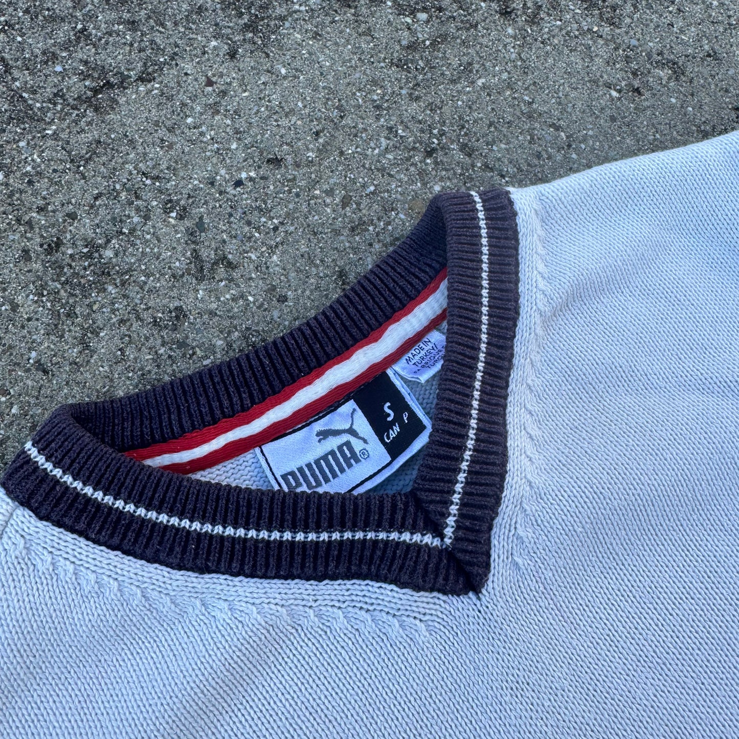 Vintage Puma 90s white vest