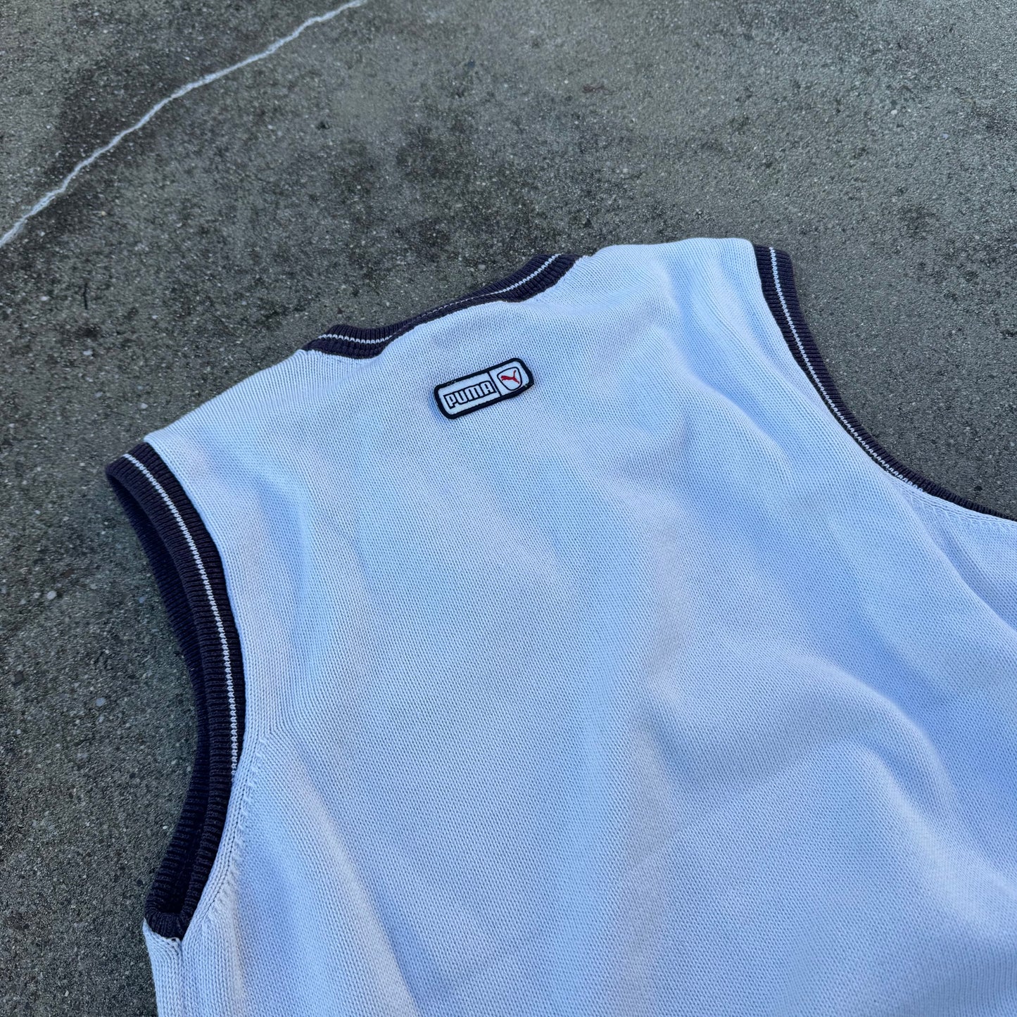 Vintage Puma 90s white vest