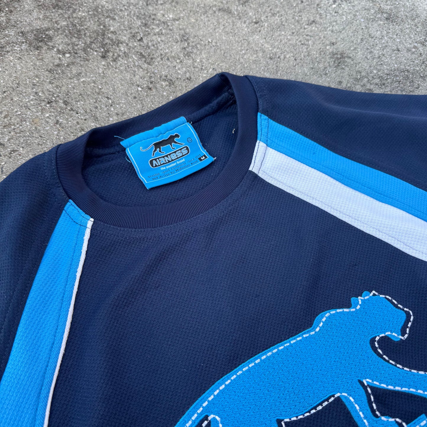 Airness streetwear 00s blue sweatshirt
