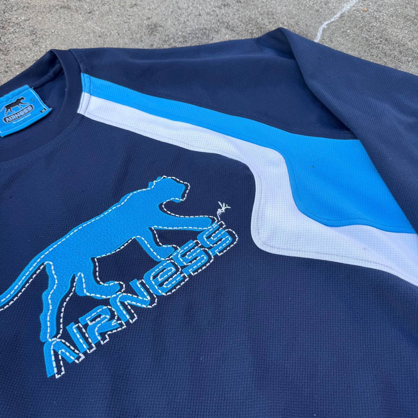 Airness streetwear 00s blue sweatshirt