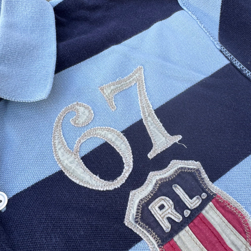 Detailansicht: Sourced limited accessories and clothes Polo Ralph Lauren 67 vintage poloshirt – Logo, Nähte oder Material