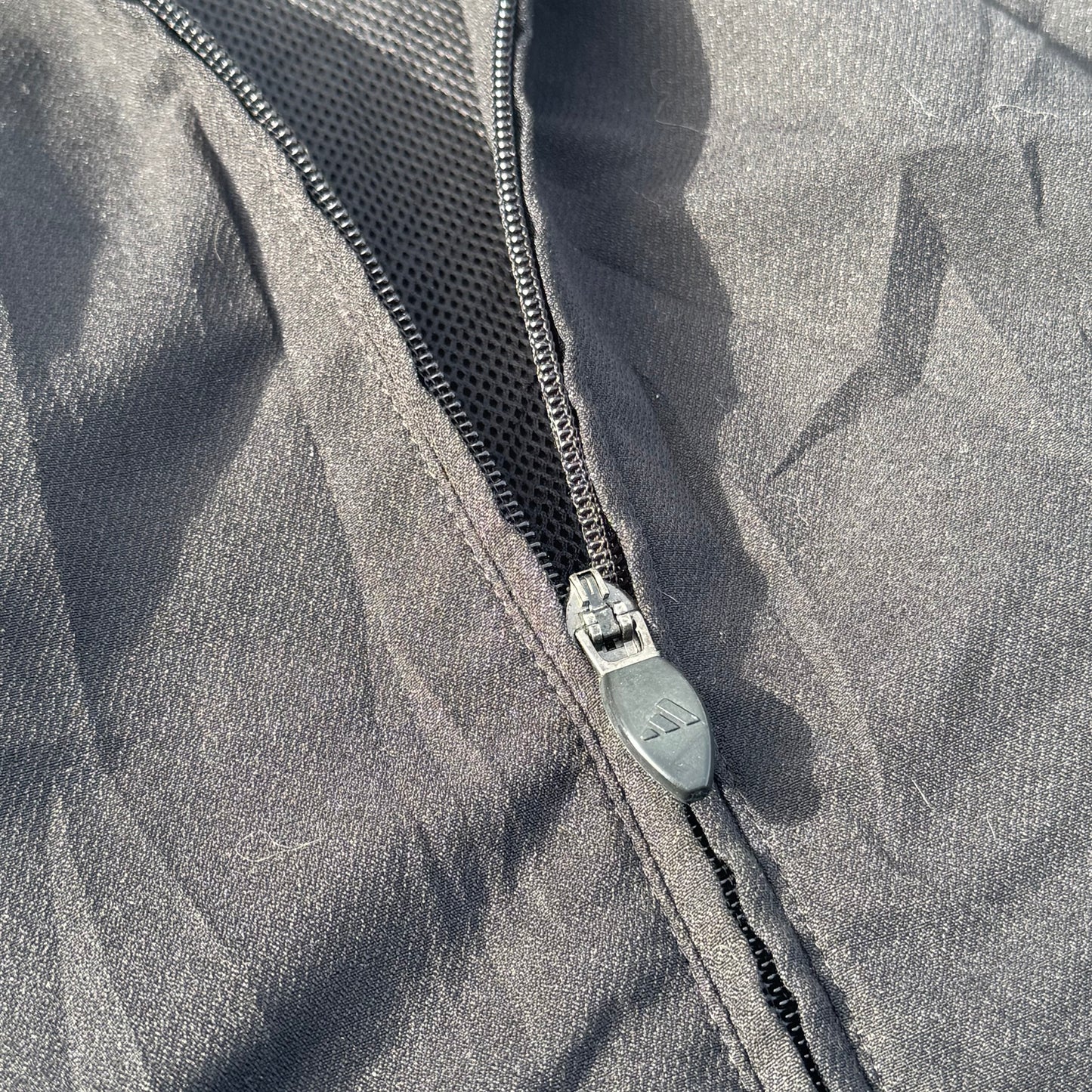 Adidas Predator Three Stripes black track jacket