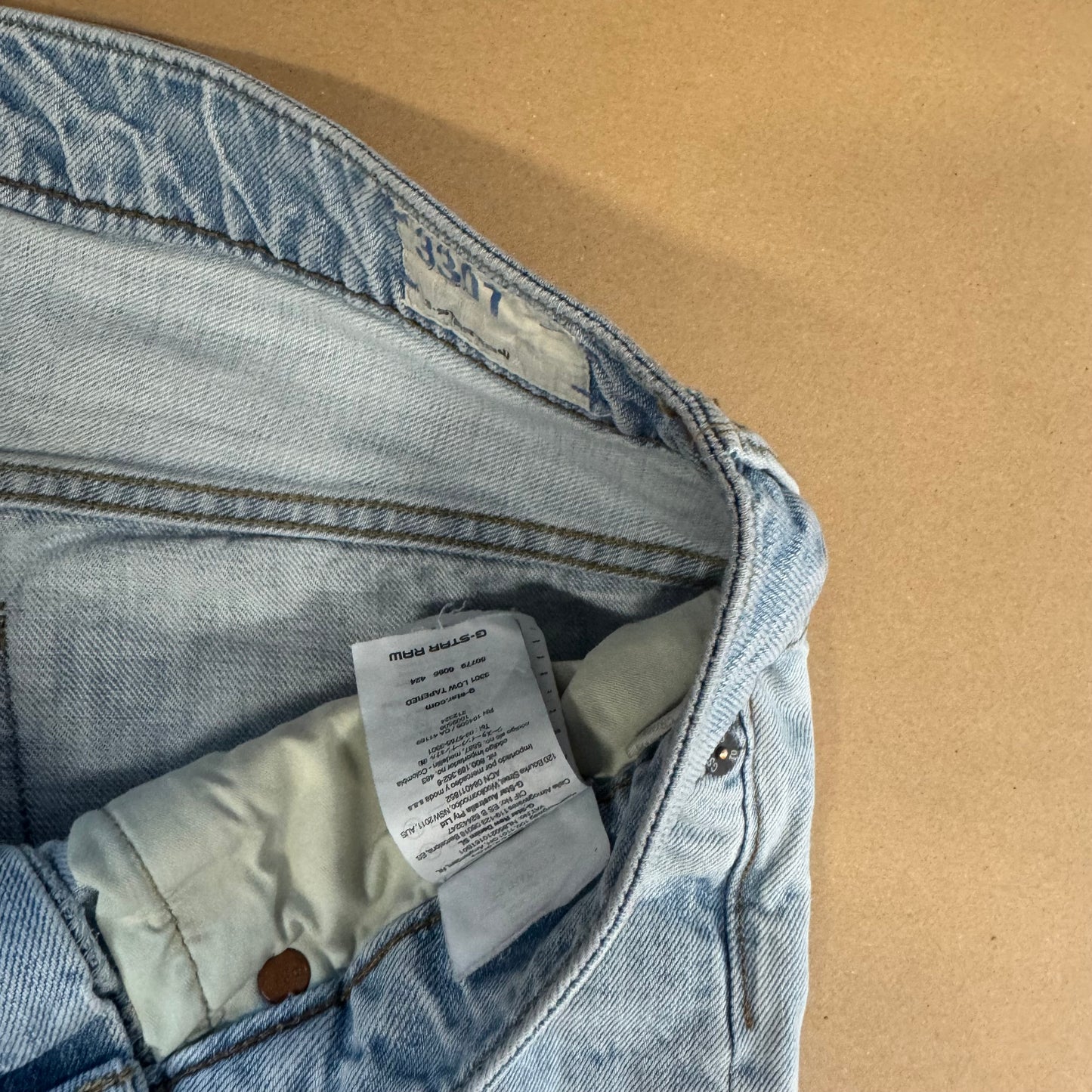 G-Star Raw light blue denim jeans