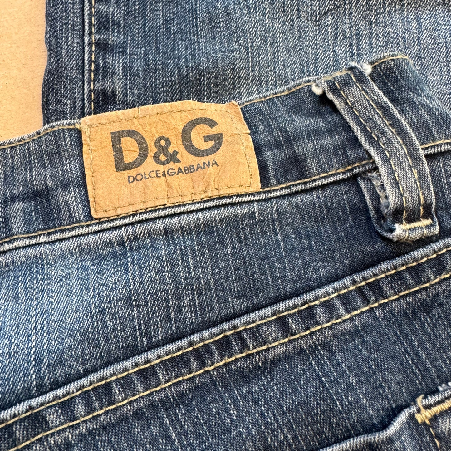 Dolce & Gabbana vintage denim jeans