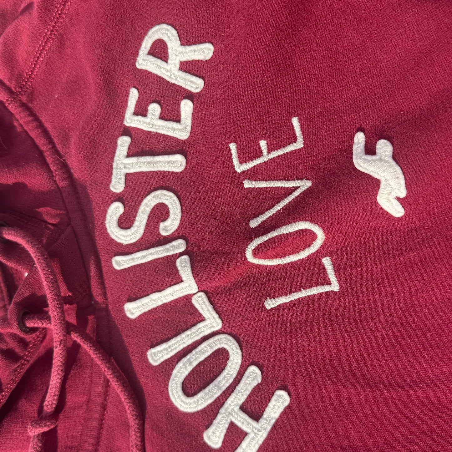 Hollister Love Y2K fluffy zip hoodie