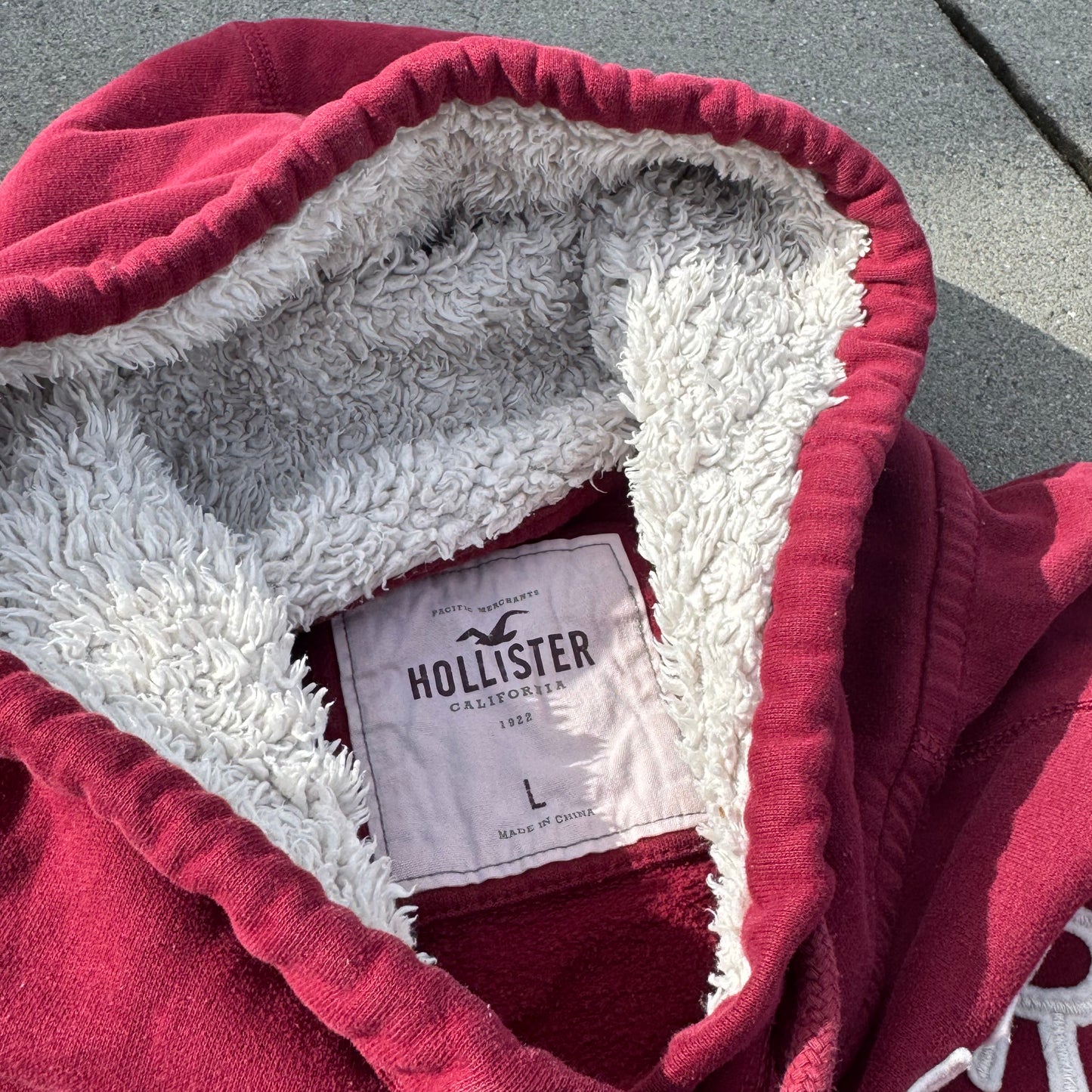 Hollister Love Y2K fluffy zip hoodie