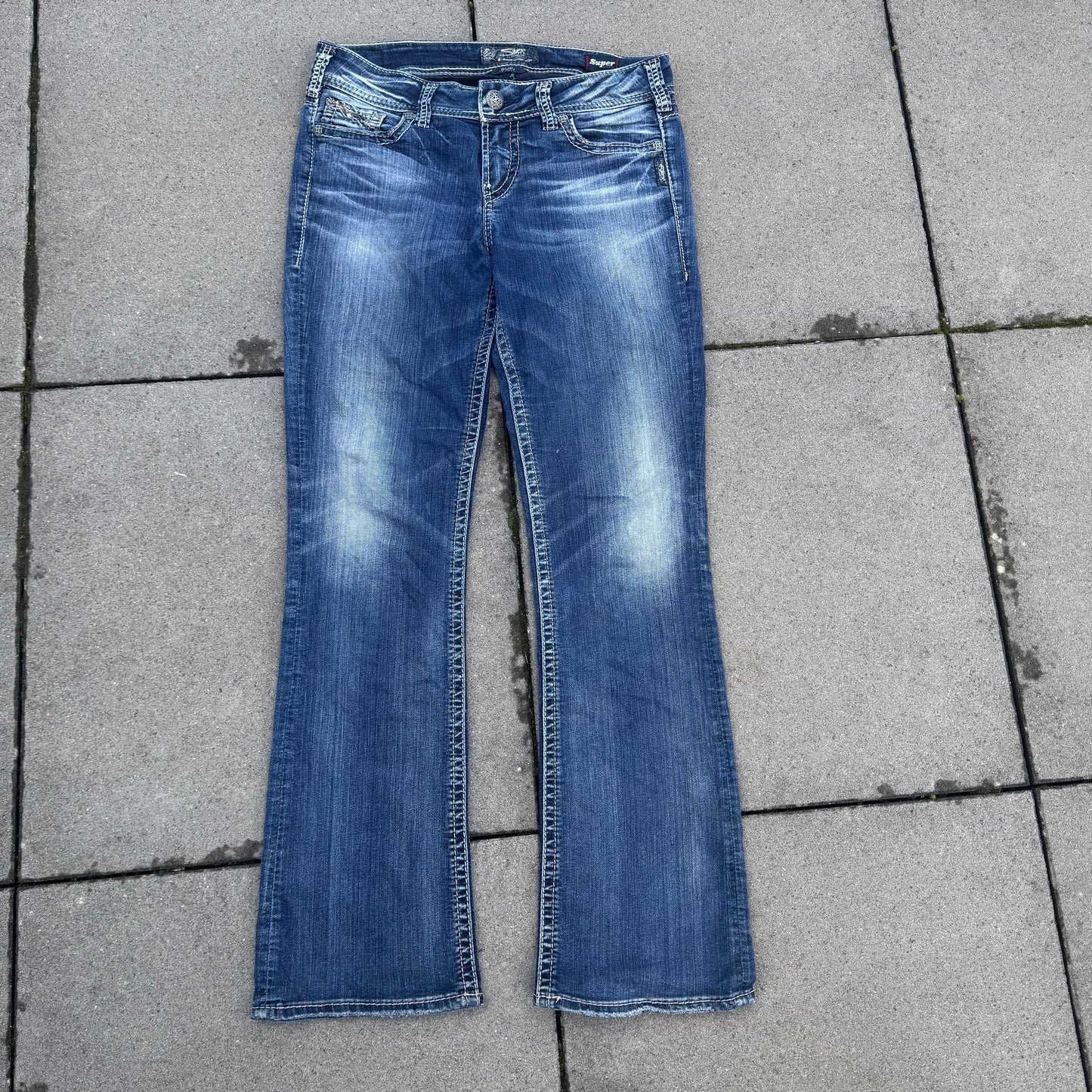 Silven Y2K vintage wide leg jeans