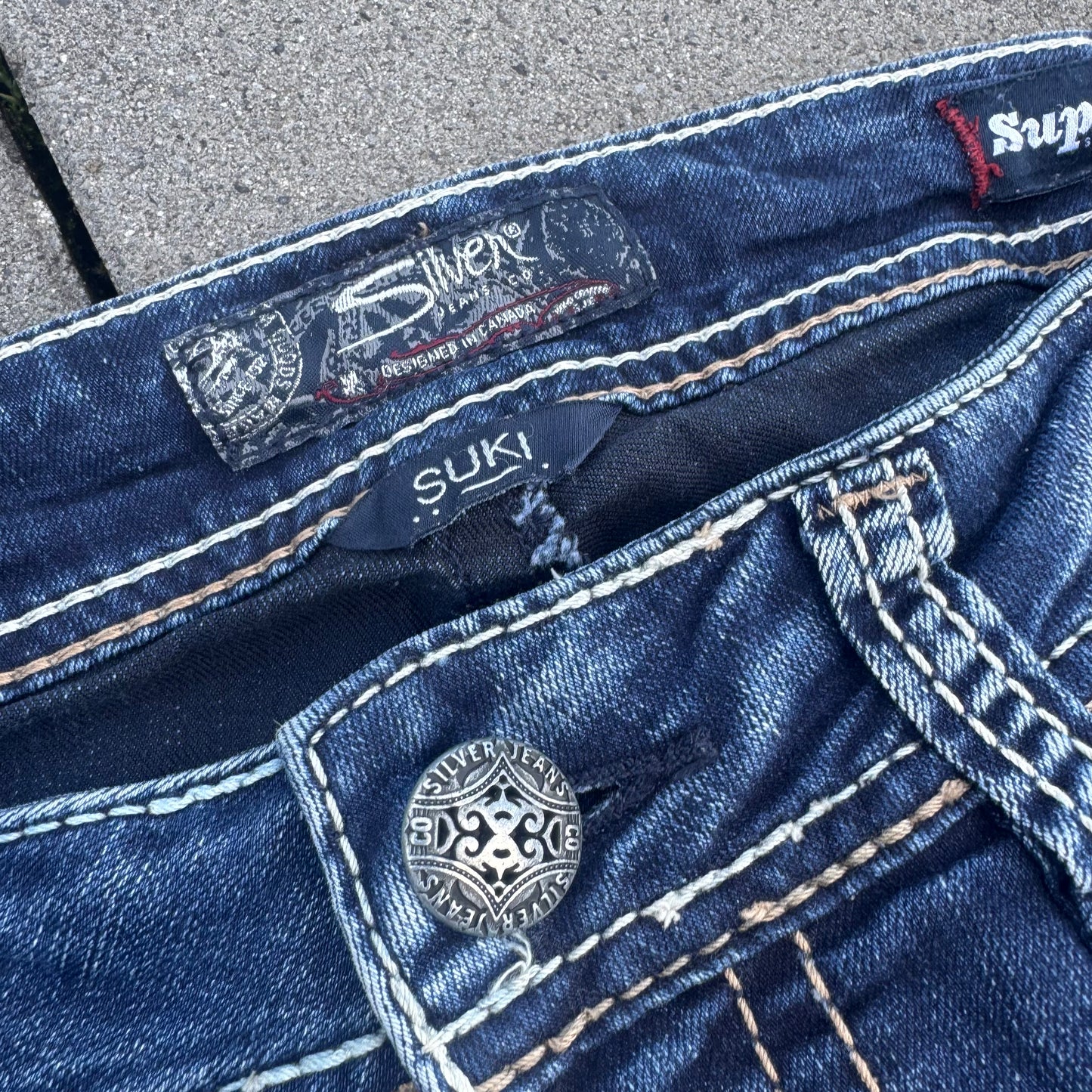 Silven Y2K vintage wide leg jeans