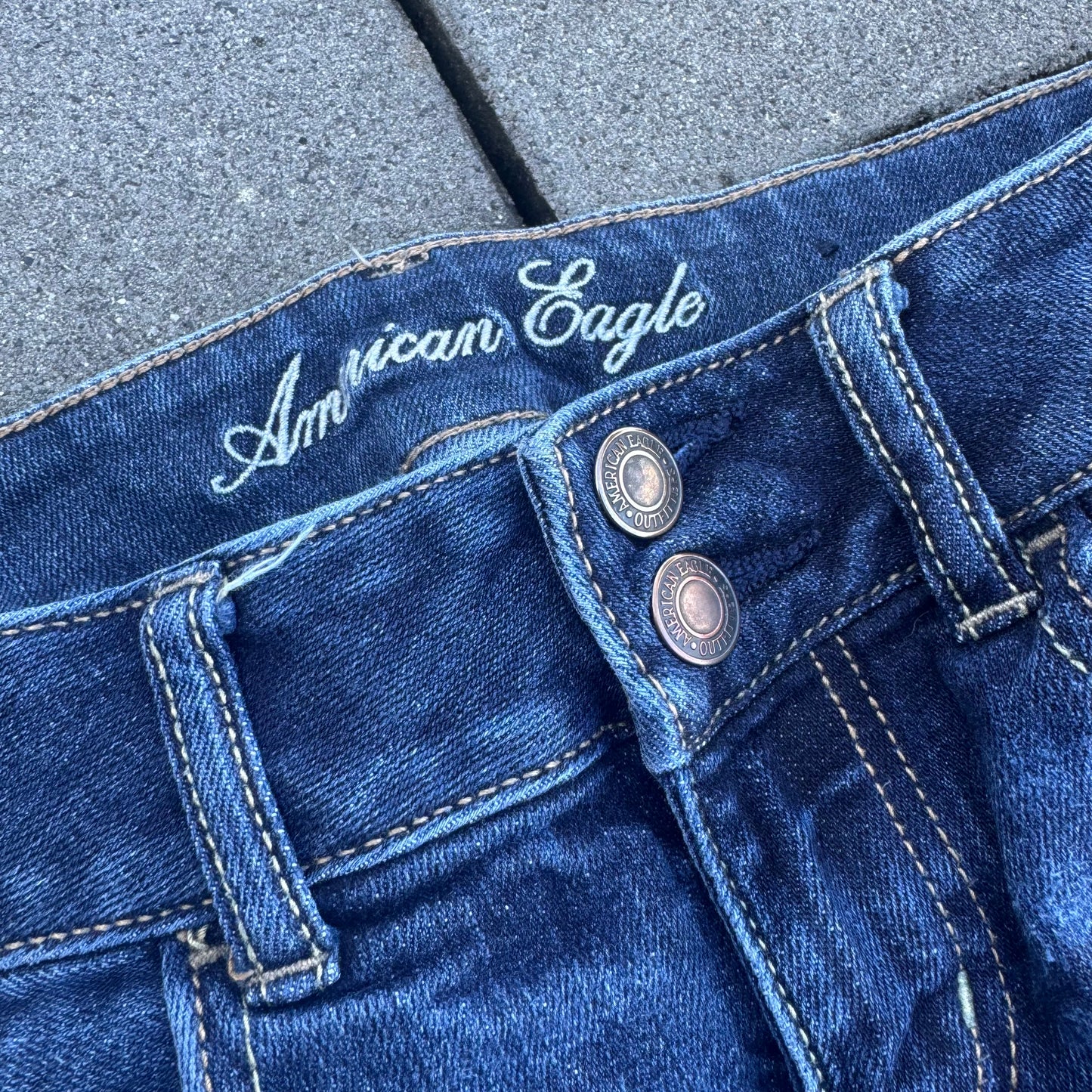 American Eagle denim Y2K bootcut jeans