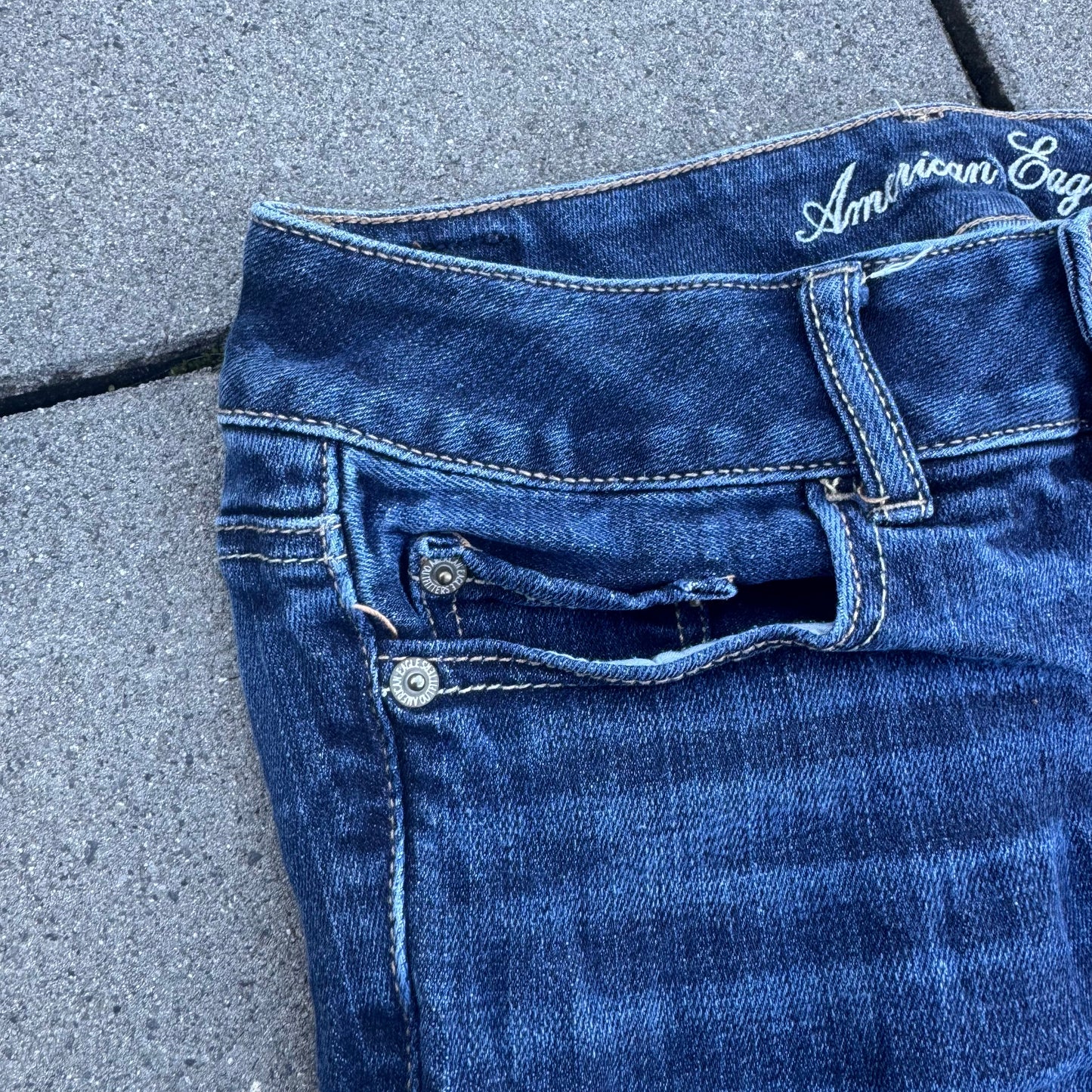 American Eagle denim Y2K bootcut jeans