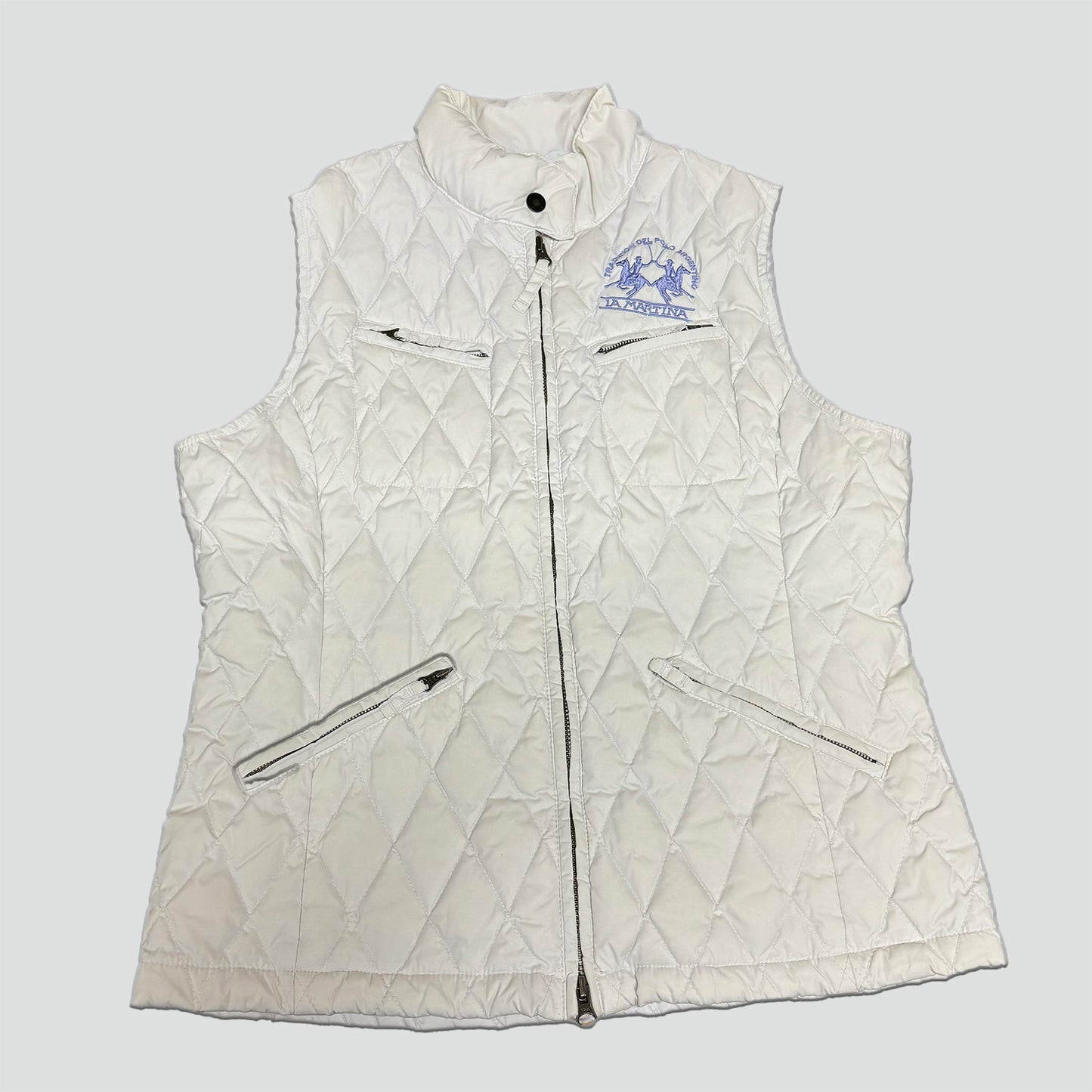 La Martina white vest