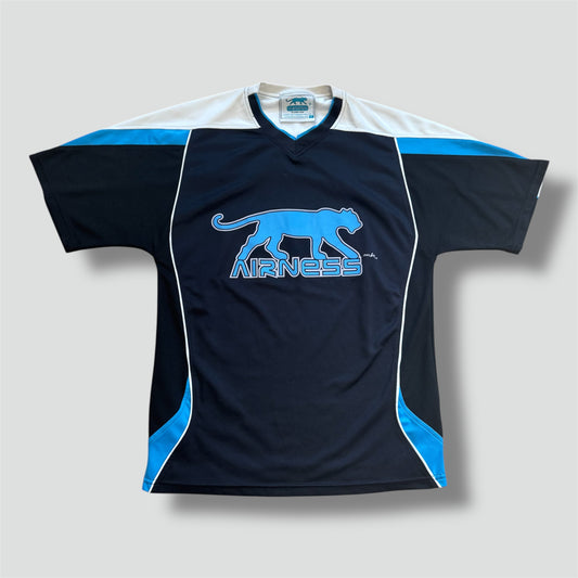 Streetwear style black Airness t-shirt