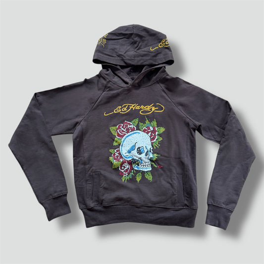 Ed Hardy vintage cropped light hoodie