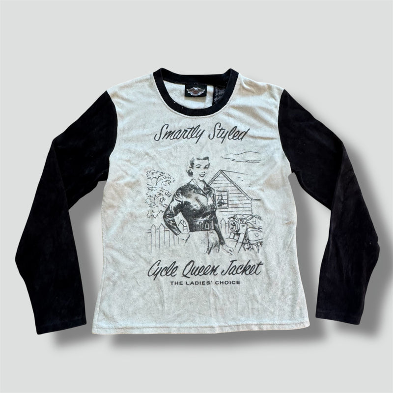 Sourced limited accessories and clothes Harley Davidson ladies sweatshirt – Secondhand Streetwear