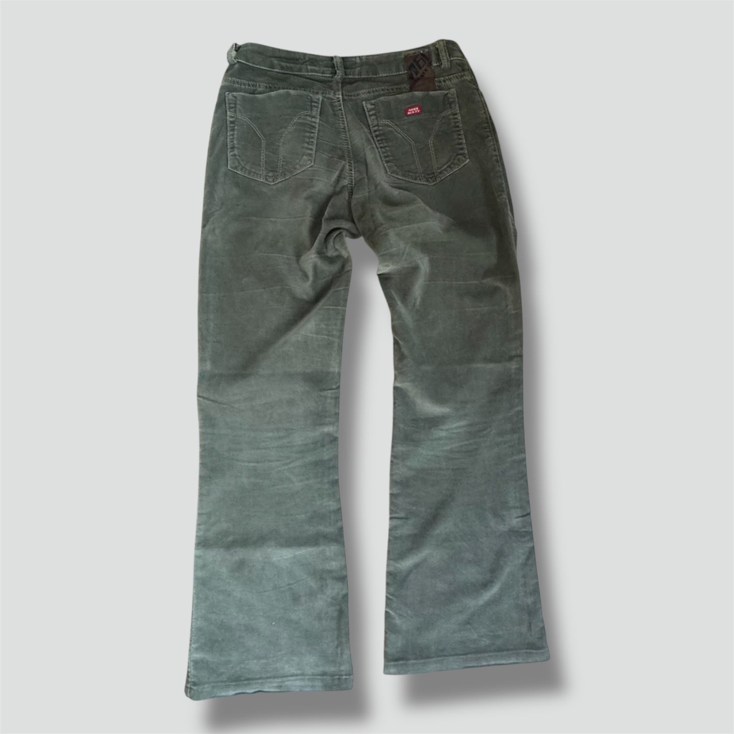 Miss Sixty extra low wide-leg retro pants