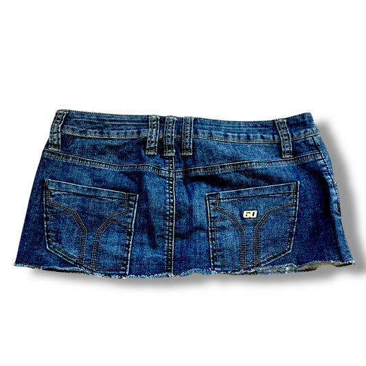 Miss Sixty denim 90s mini skirt