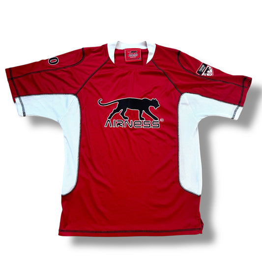 Airness streetwear 00s red t-shirt