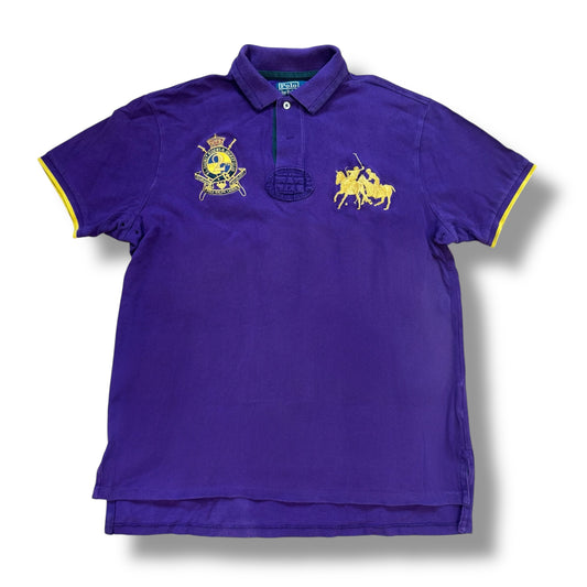 Polo Ralph Lauren vintage purple poloshirt