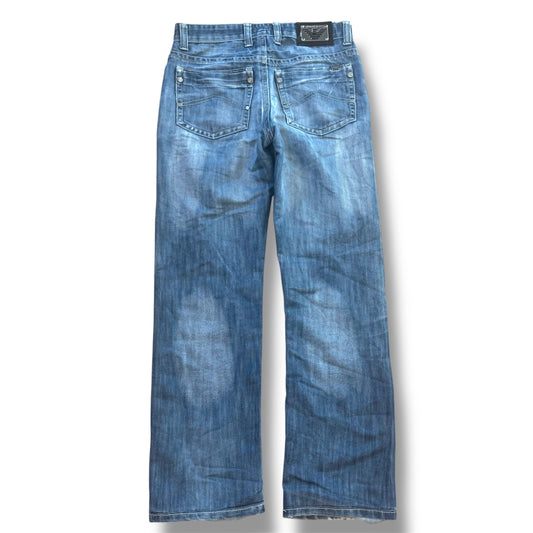 Vintage Emporio Armani ripped jeans