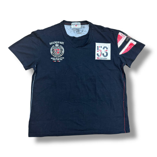 Vintage Rugby team t-shirt by Geographical Norway