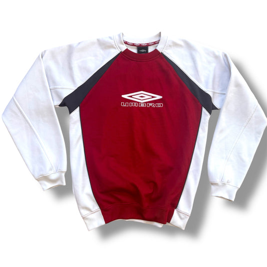 Umbro vintage red and white sweatshirt