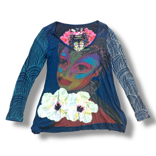 Desigual "Cirque du Soleil" vintage long sleeve