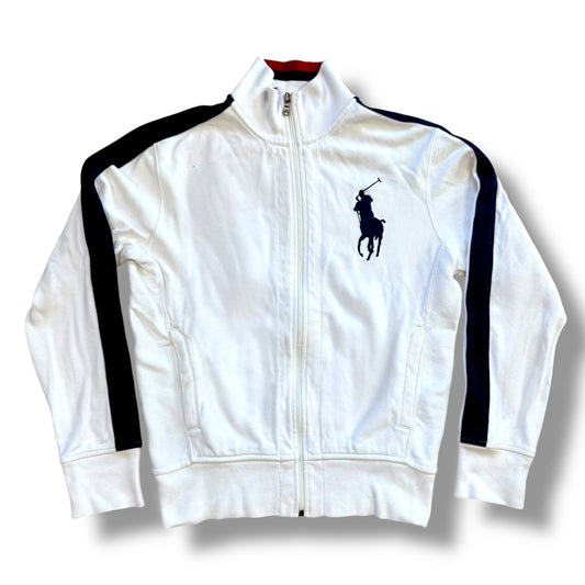 Polo Ralph Lauren vintage white zip-up