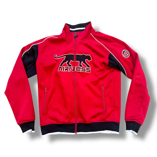 Airness football thick red trackjacket