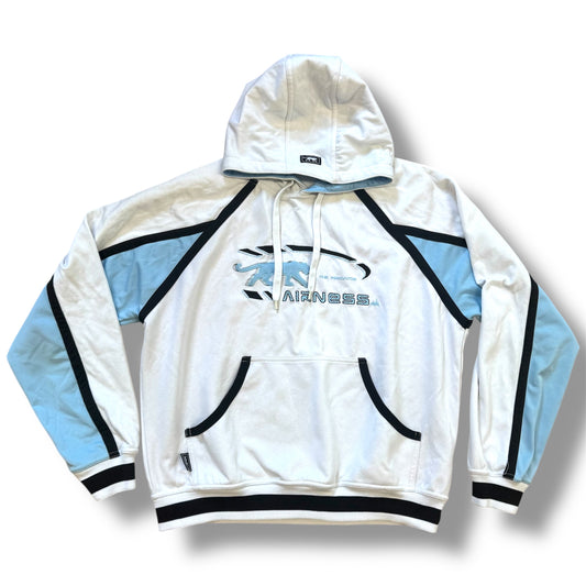 Streetwear style Airness white hoodie