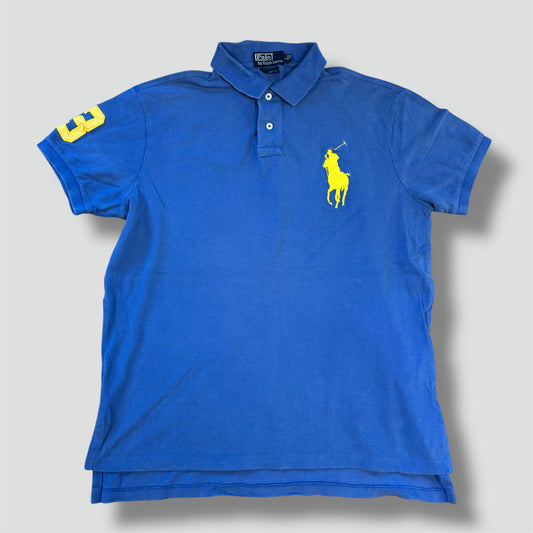 Ralph Lauren Big Pony blue poloshirt