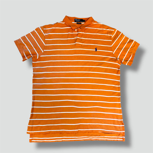 Polo Ralph Lauren orange striped polo