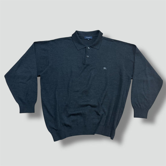 Burberry black on black vintage longsleeve