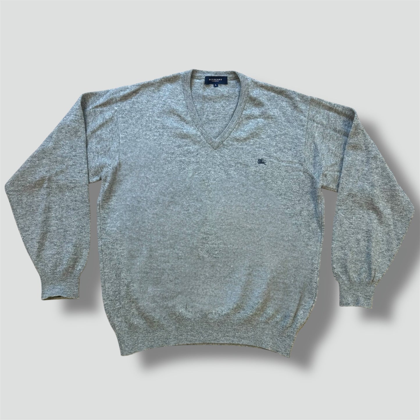 Burberry London grey wool sweatshirt