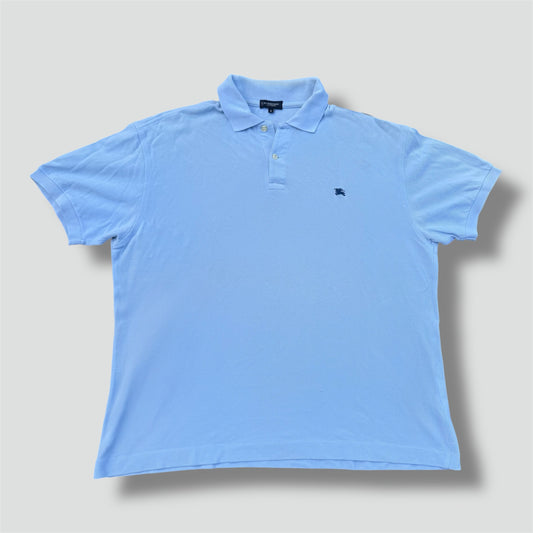 Burberry London skyblue vintage poloshirt