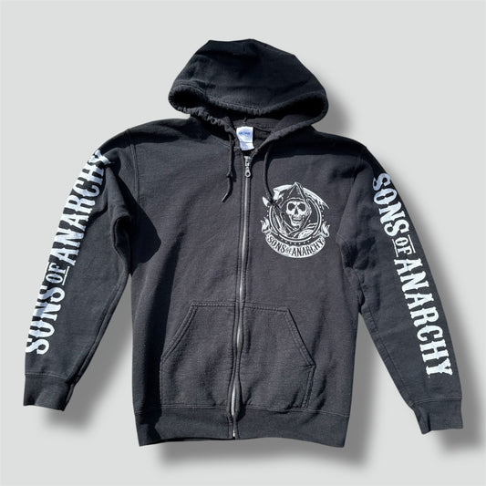 Sons of Anarchy black zip-up hoodie