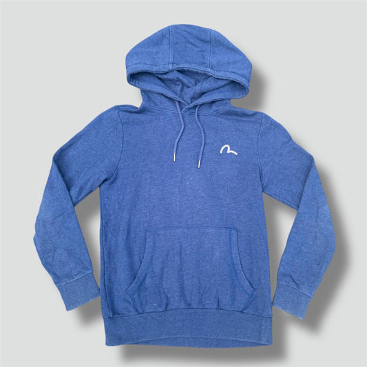 Evisu blue classic hoodie