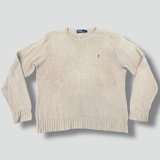 Polo Ralph Lauren knitted beige sweatshirt