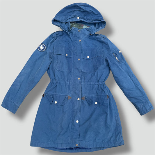 Evisu Japanese blue women’s raincoat
