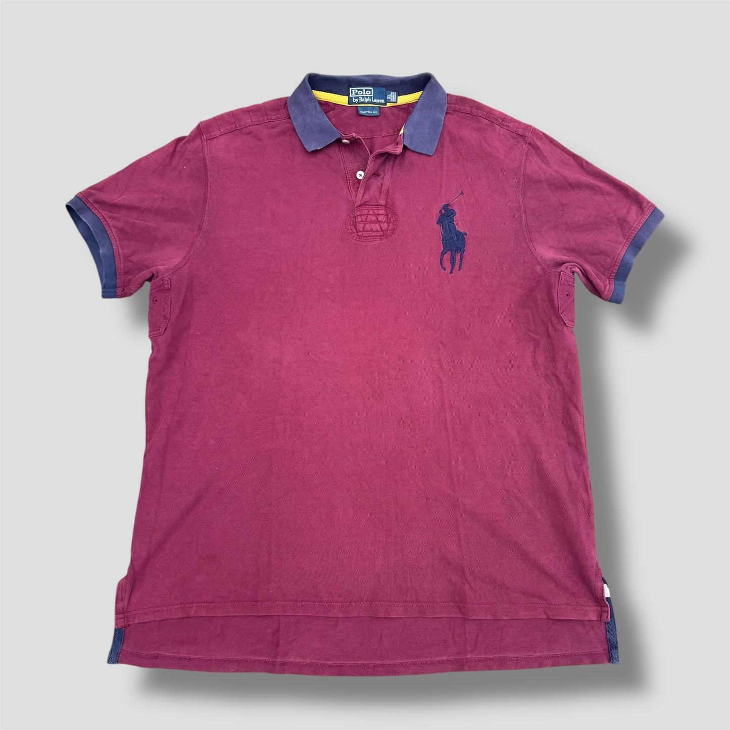 Polo Ralph Lauren burgundy big pony shirt