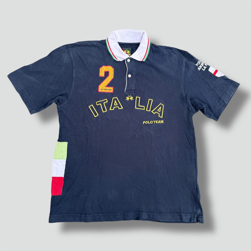 Sourced limited accessories and clothes La Martina Italia vintage poloshirt – Secondhand Streetwear