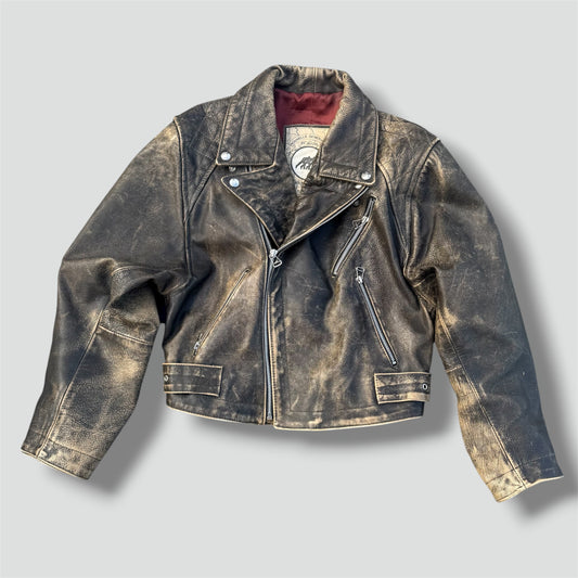 Nouvelle Generation di Moda vintage leather jacket