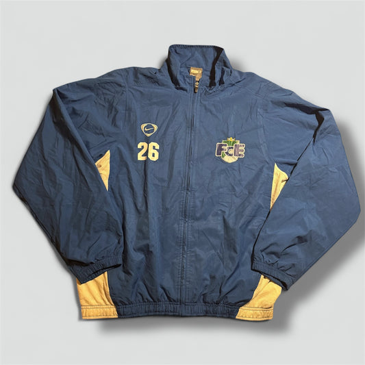 Vintage Nike FCE blue track jacket