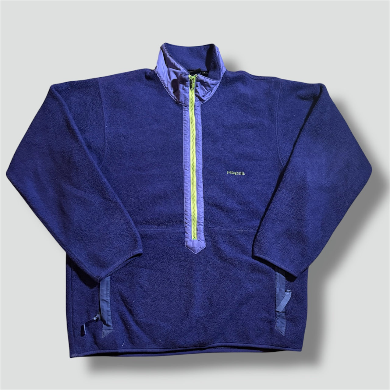 Patagonia purple fleece jacket