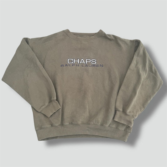 Champs Ralph Lauren classic olive green sweatshirt