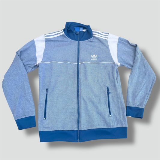 Adidas vintage blue track jacket