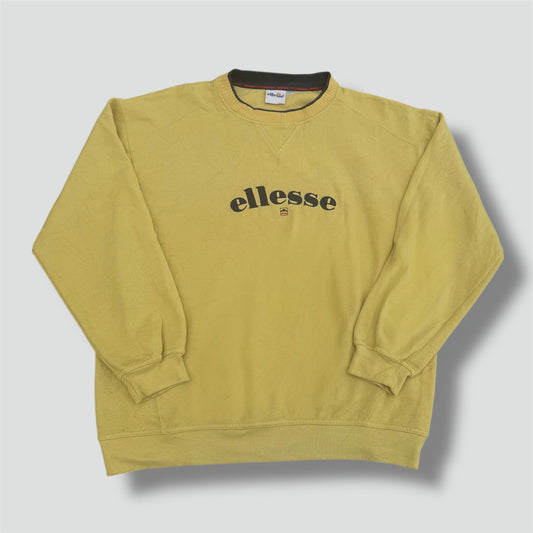 Vintage Ellesse yellow sweatshirt