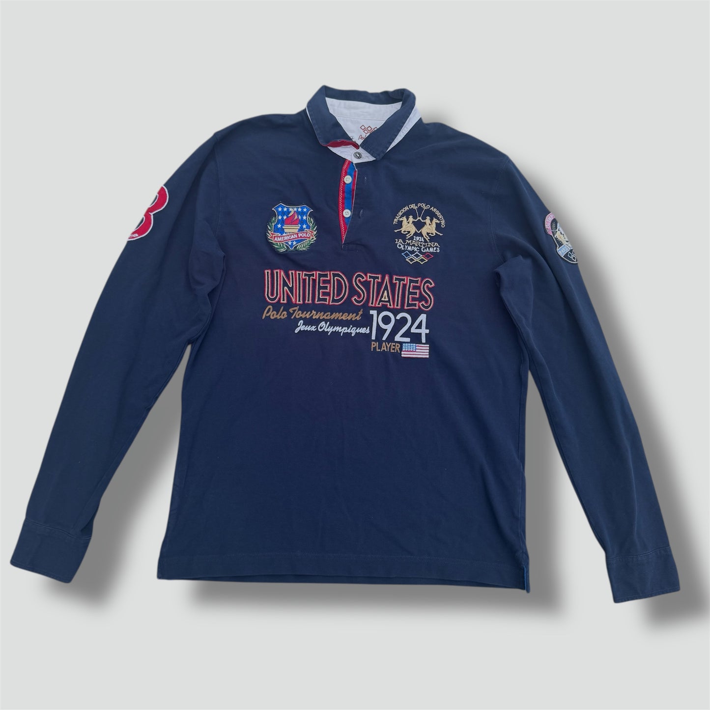 La Martina United States Polo Tournament long-sleeve